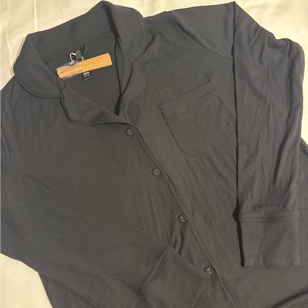 NWT SKIMS soft lounge set color onyx size S